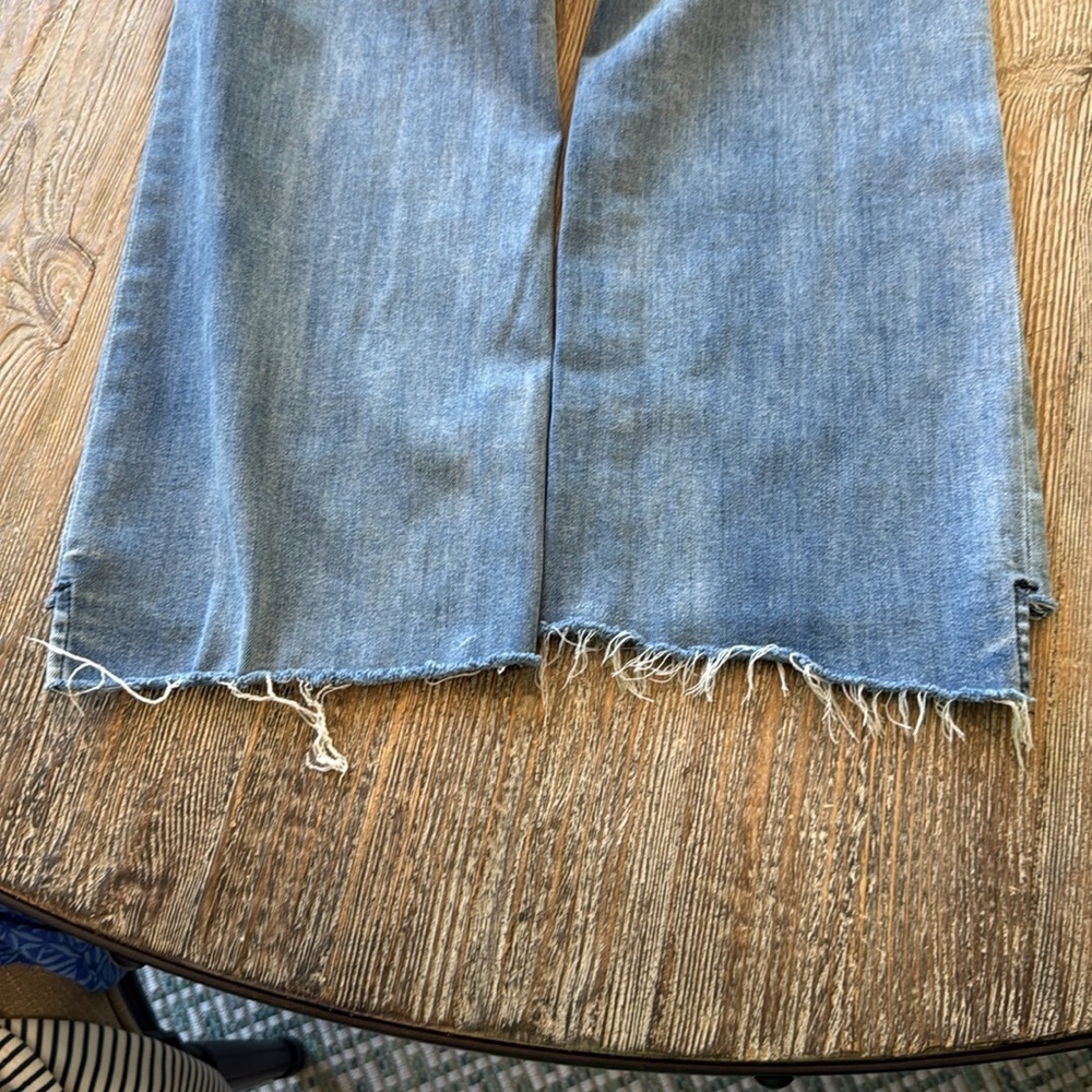 Whetherly Jeans Savannah High Rise Kick Flare Women's Blue Jeans 31 - Picture 7 of 7